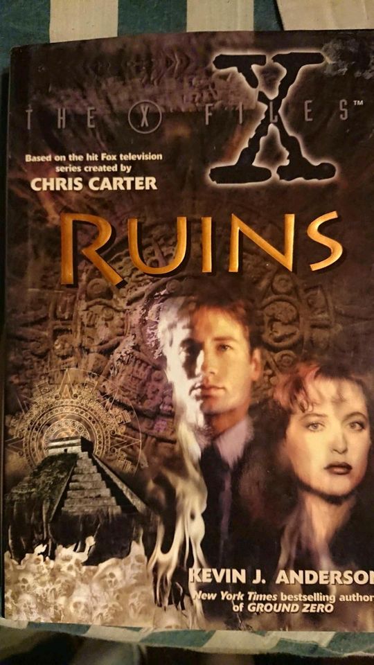 Buch The x-files "Ruins" von Kevin J. Anderson in Waldkirch