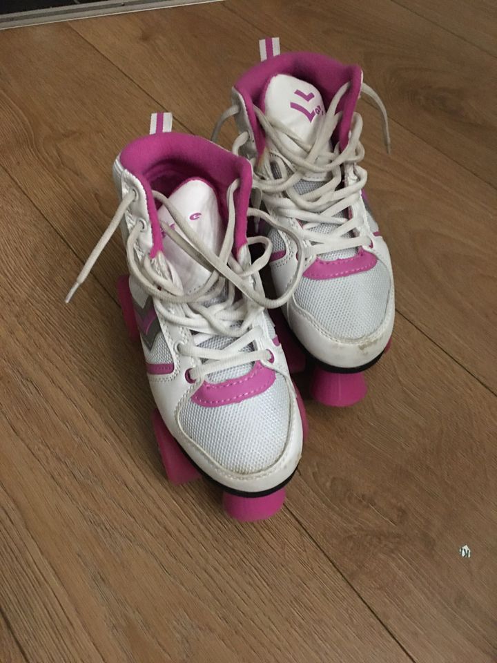 Fila Mädchenrollschuhe rosa weiß 36 in Lampertheim