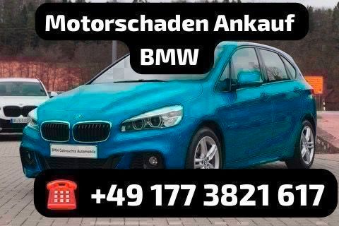 Motorschaden Ankauf BMW 1er 2er 3er 4er 5er 6er 7er X1 X3 X5 X6 M in Nessetal