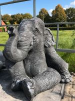 ‼️XL Elefant 125kg Elephant Elefanten Steinfigur Schrebergarten‼️ Sachsen-Anhalt - Magdeburg Vorschau