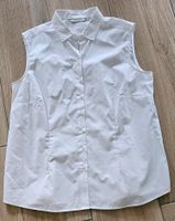 Eterna Damen Bluse weiß ohne Arm 42/44 Nordrhein-Westfalen - Porta Westfalica Vorschau