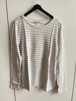 Langarm Shirt H&M, weiß grau meliert XS Bayern - Moosthenning Vorschau