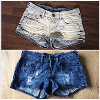 Jeans-Shorts, Gr. XS ( dunkel ) & Gr. S ( hell ) Nordrhein-Westfalen - Hückeswagen Vorschau