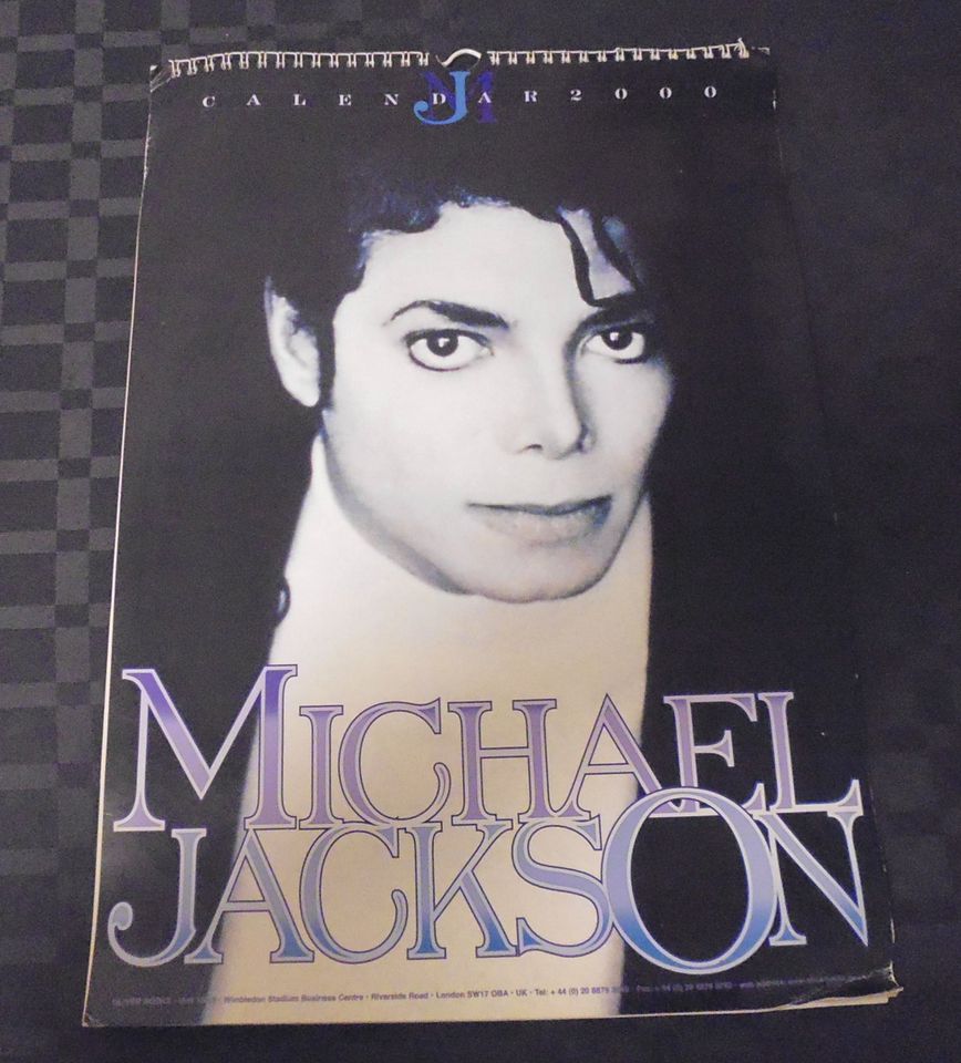 Michael Jackson Kalender 2000 Oliver Books Spiralbindung 30 x 42 in Coburg