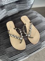 Sandalen Slipper Gr. 40 Glitzer wie NEU Niedersachsen - Edemissen Vorschau