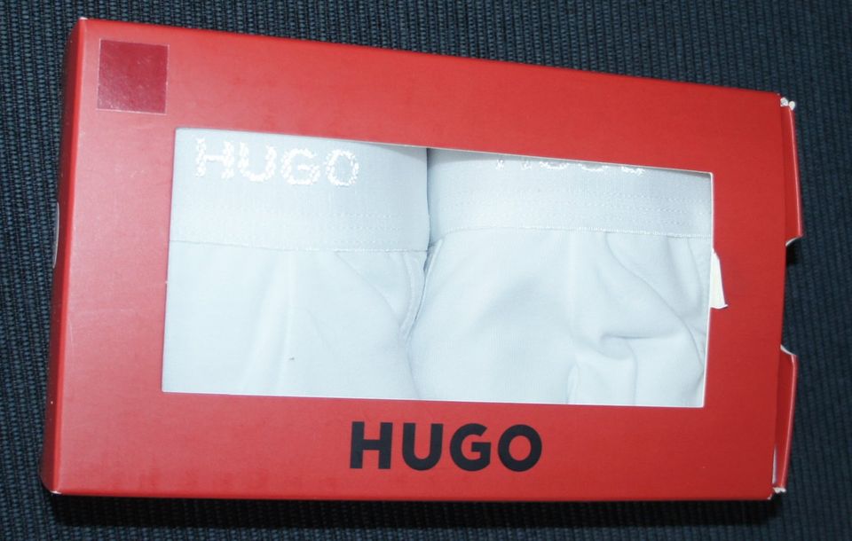 2x Hugo Boss Shorts Boxer weiß L in Cleebronn