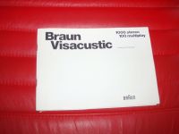 BRAUN VISACUSTIC 1000 STEREO 100 MULTIPLAY BEDIENUNGSANLEITUNG München - Laim Vorschau