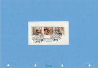 Briefmarkenblock 16 Nobelpreis Stempel Oktoberfest 2.10.1982 #6 Bayern - Münsing Vorschau