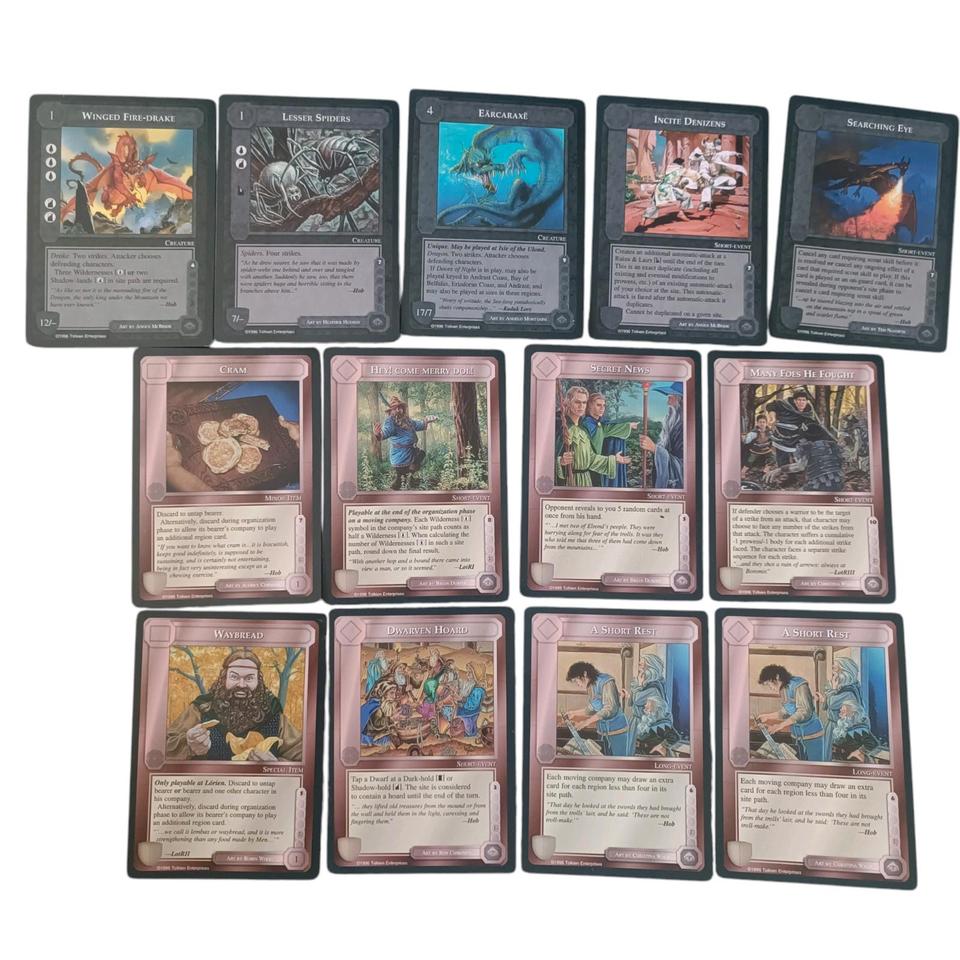 Middle earth CCG Trading Cards Sammelkarten Tolkien Mittelerde in Hagen