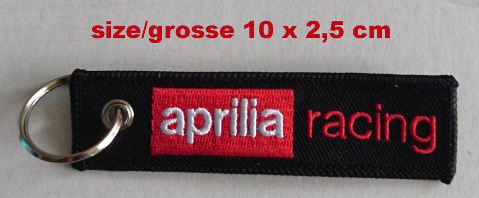 APRILIA Schlusselanhänger für RSV 1000 V65 125 Tuono RSV4 SR50 in Emmerich am Rhein