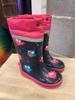 Tchibo Mädchen Gummistiefel Eule Größe 24/25 blau pink Sachsen - Pirna Vorschau