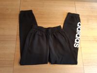 Adidas Sporthose, Jogginghose, schwarz, lang, Gr. 152, Baumwolle Baden-Württemberg - Oberteuringen Vorschau