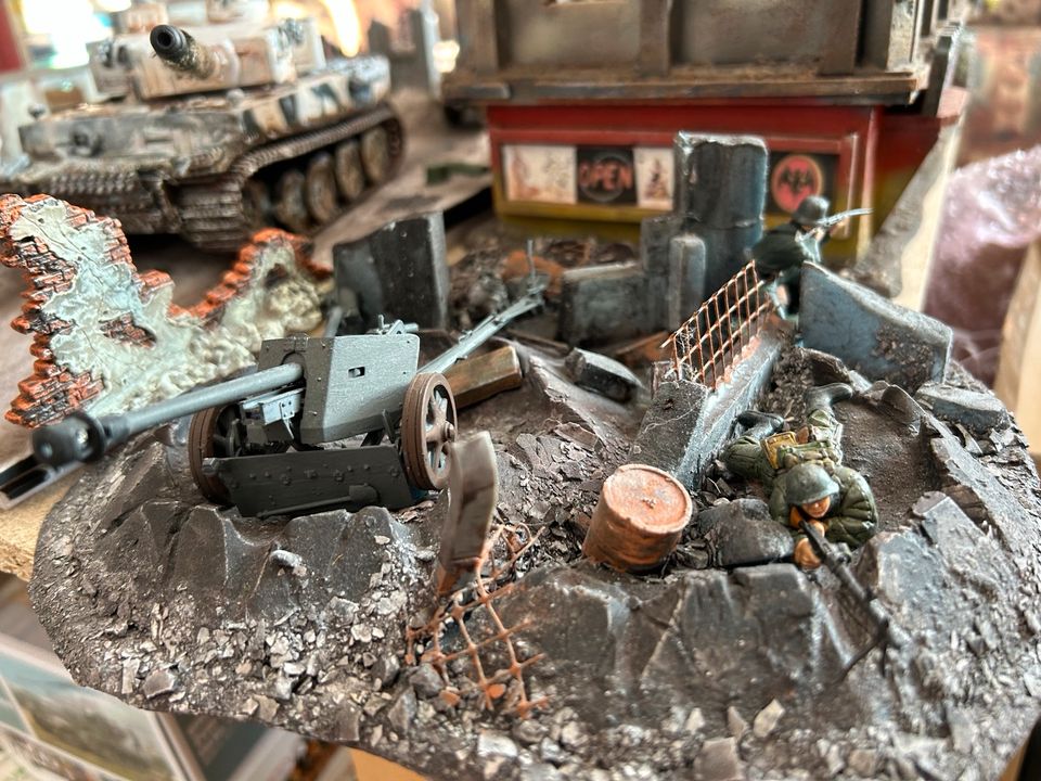 Bauteile für Diorama 1:35 WW II in Steinbach