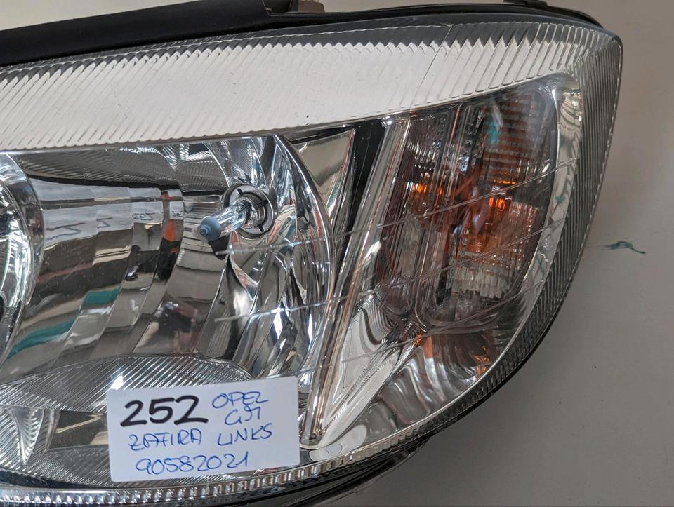 Opel Zafira A Hauptscheinwerfer Scheinwerfer L Original ( 252 ) in Delmenhorst