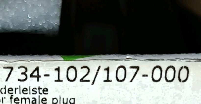 100x WAGO 734-102/107-000 Federleiste 1,5mm², 2 pol. RM3,5mm in Düsseldorf