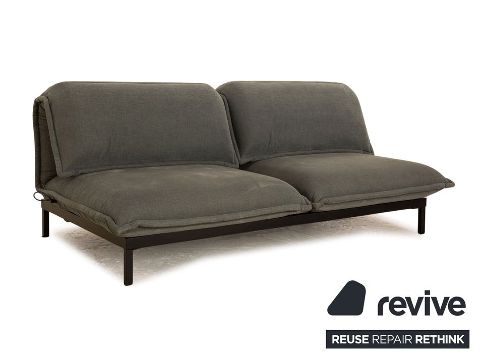 Rolf Benz Nova 340 Stoff Zweisitzer Grau Sofa Couch manuelle in Köln