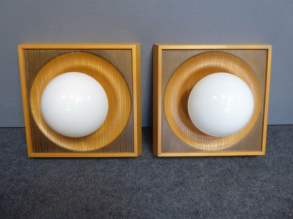 2 x Wandlampe - 60er 70er Jahre - Temde - Mid Century in Bremerhaven