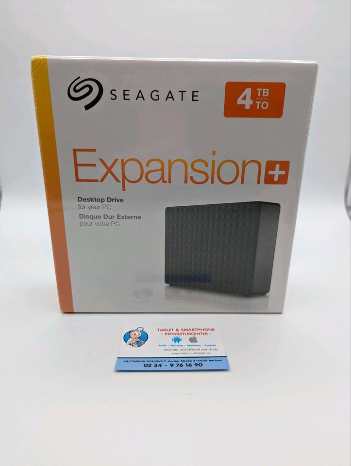 SeaGate Expansion+, external Festplatte,4TB, Nagelneu in Bochum