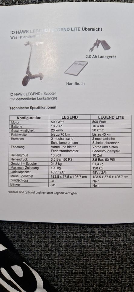 IO HAWK Legend in Schöppenstedt