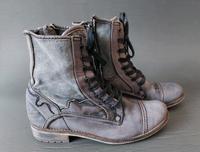 Feud Britannia Cision Schnürer Stiefeletten grau 40 Leder NP179€ Bayern - Goldbach Vorschau
