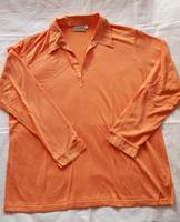 Langarmshirt mit Polokragen von Canda by C&A Gr. XL - orange Hannover - Ricklingen Vorschau