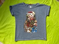 Boss Orange T-Shirt mit Matroschka 40 blau-grau Baden-Württemberg - Ulm Vorschau