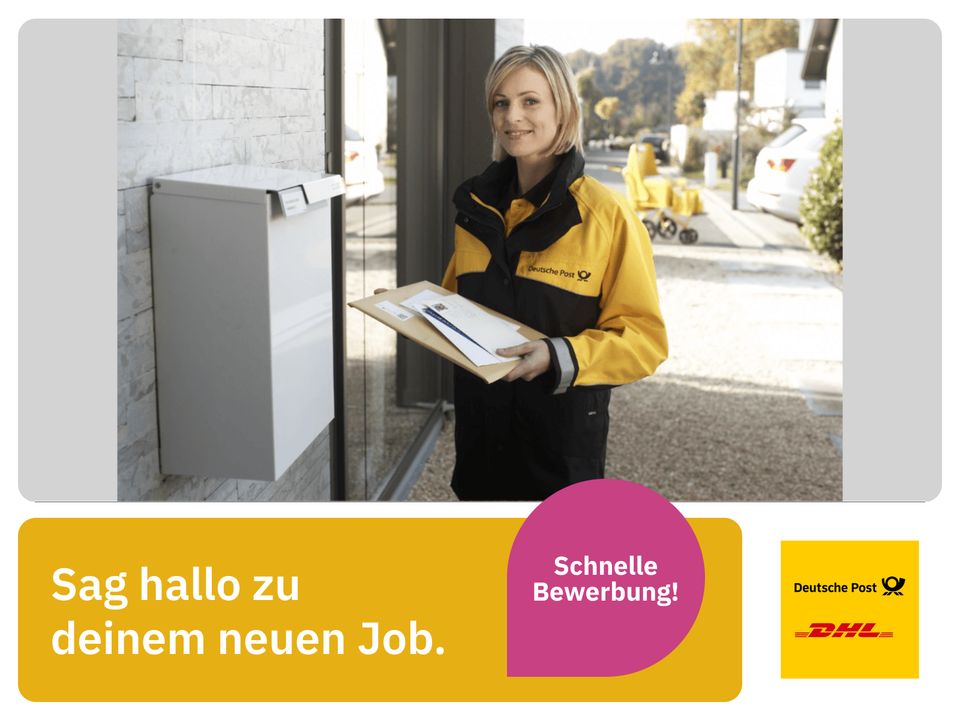 Postbote (m/w/d) Briefe und Pakete (Post & Paket Deutschland) Zusteller*in Paketbote Postbotin Auslieferungsfahrer in Zirndorf