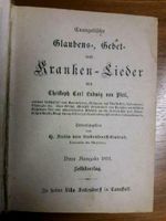 Pfeil: Evangelische Glaubens-, Gebet- und Kranknlieder 1891 Baden-Württemberg - Lauffen Vorschau