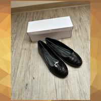 Krush / Größe 39 / Ballerinas in Krokooptik / Schwarz / Neu Hessen - Körle Vorschau