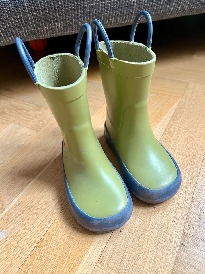 Gummistiefel 22/23 Kleinkind grün mit extra neuer Einlegesohle in Leipzig