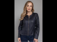 Jacke Scuba Leder Optik Kim&Co Thüringen - Apolda Vorschau