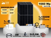 ⭐AKTIONSPREIS⭐ GEDROSSELT Balkonkraftwerk 600W 800W 1500W Hoymiles HM1500 4x410W RISEN BLACK FRAME, Mini PV, SET, BKW, Solar, förderfähig Nordrhein-Westfalen - Meinerzhagen Vorschau