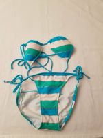 ESPRIT -  Bikini Größe S - Türkis, Blau & Weiß - Neu Hessen - Hanau Vorschau