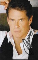 Autogrammfoto mit original Handsignatur ++ DAVID HASSELHOFF ++ Bayern - Deuerling Vorschau