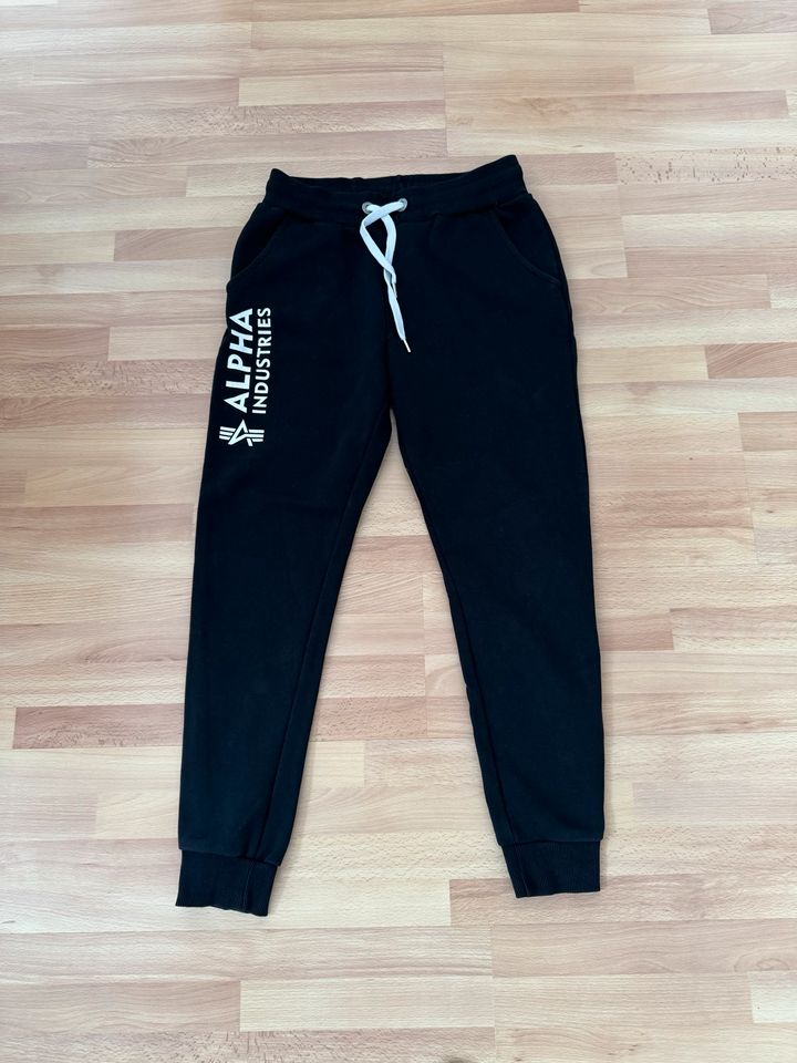 Alpha Industries Jogginghose, XS, schwarz in Trebur