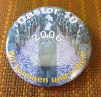 Castor, Gorleben, Atommüll, Button, Sticker,Polizei, 2006 Nordrhein-Westfalen - Brühl Vorschau