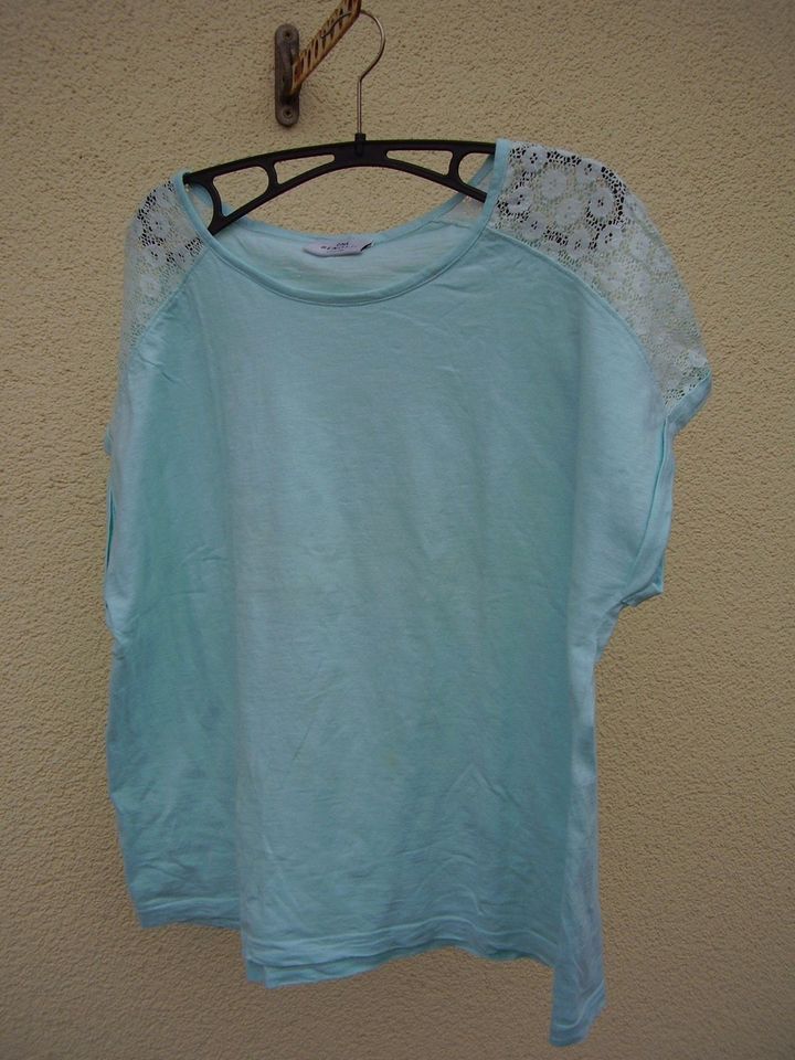 Shirt mit Spitzeneinsatz * Gr. 44 46 XXL * Gina Benotti * TOP ! in Nordendorf