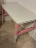 IKEA Kinderschreibtisch Pahl in weiß/rosa Hamburg-Nord - Hamburg Langenhorn Vorschau