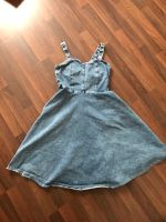 Overall Latzkleid kneelange midi denim xs Brandenburg - Niedergörsdorf Vorschau