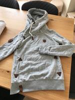 Naketano Pullover Kaputzenpullover grau Sterne Niedersachsen - Sittensen Vorschau
