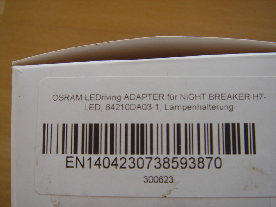 LEDriving ADAPTER 64210DA03-1 für OSRAM H7 Night Breaker LED und