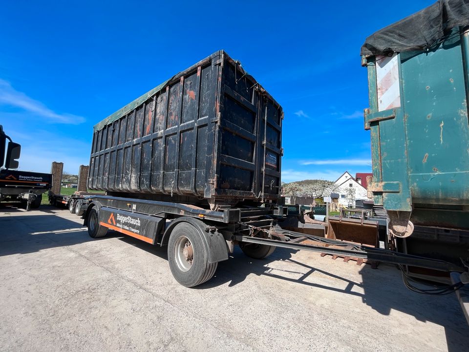 Abrollanhänger Jung, Abrollmulde, Abrollkipper, Container, Mulde in Bad Liebenzell