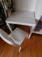 Ikea weißer Tisch 75x75 cm 65€ und weißer Stuhl 35€ kaum benutzt Beuel - Vilich-Müldorf Vorschau