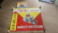 Vintage Harley-Davidson  1965 panhead promotion dealer banner. Schleswig-Holstein - Flensburg Vorschau