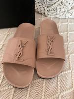 Original Saint Laurent Leder Sandalen Altona - Hamburg Blankenese Vorschau