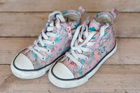 Mädchen Stoff-Sneakers rosa bedruckt von vertbaudet, Gr. 25 Nordrhein-Westfalen - Langenfeld Vorschau