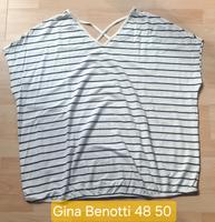 Gina Benotti Shirt weiß schwarz Größe 48 50 neu Sachsen - Ottendorf-Okrilla Vorschau