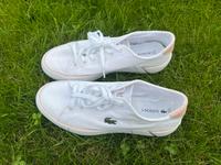 Turnschuhe, Lacoste, Sneakers, weiß, 38, Stoffschuhe Dresden - Pieschen Vorschau