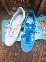Adidas Gazelle flieder neon Torino blau lieber 40 Baden-Württemberg - Reutlingen Vorschau