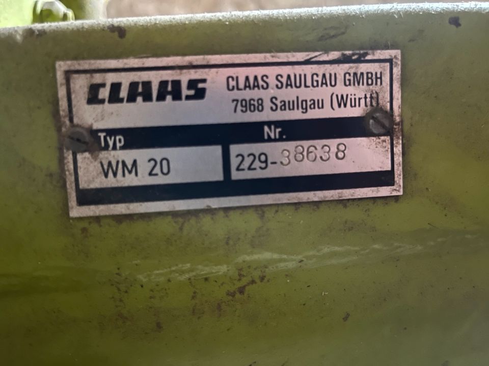 Claas Mähwerk in Anzing